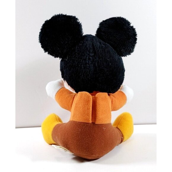 Vintage Disney Mickeys  Christmas Carol Stuffed Plush 7" Tiny Tim Mickey Mouse - Picture 3 of 4